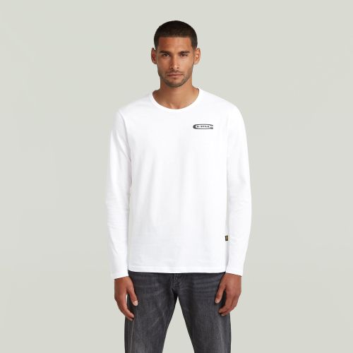 T-shirt Old Skool - Blanc - Hommes - G-Star RAW - Modalova