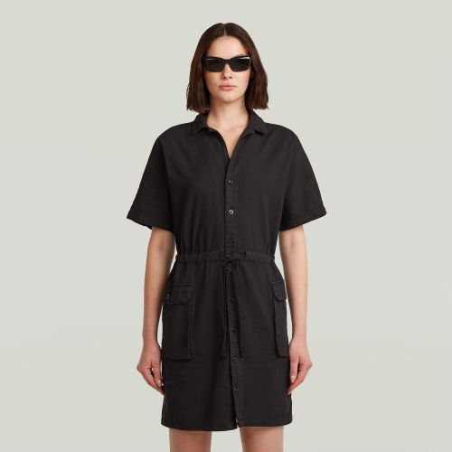 Robe Soft Utility - Noir - Femmes - G-Star RAW - Modalova