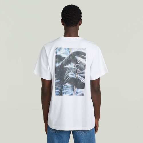 T-Shirt Back Photo Print - s - G-Star RAW - Modalova