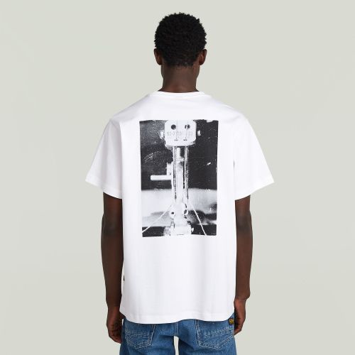 T-Shirt Back Photo Print - s - G-Star RAW - Modalova