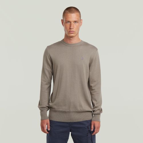 Pull Core Knit - Beige - Hommes - G-Star RAW - Modalova