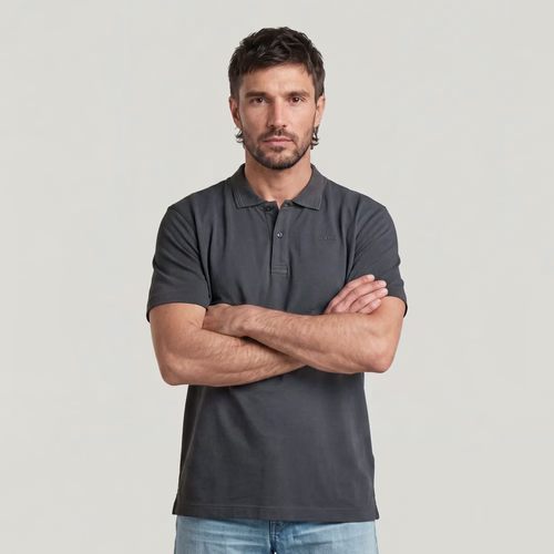 Polo Core Regular - Gris - Hommes - G-Star RAW - Modalova