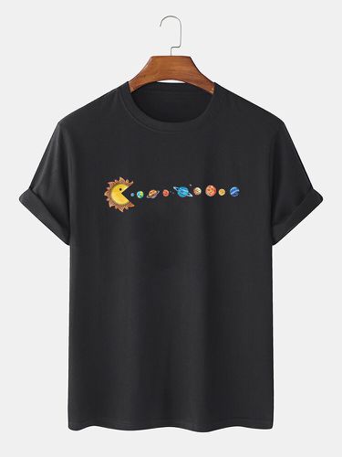 T-shirts à manches courtes et col rond imprimé Sun Planets - ChArmkpR - Modalova