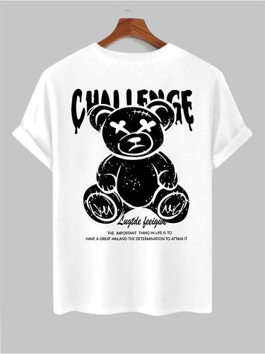 T-shirts à manches courtes et col rond imprimé ours de dessin animés - ChArmkpR - Modalova