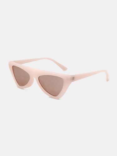 Women Resin Cat Eye Full Frame UV Protection Fashion Sunglasses - Newchic - Modalova