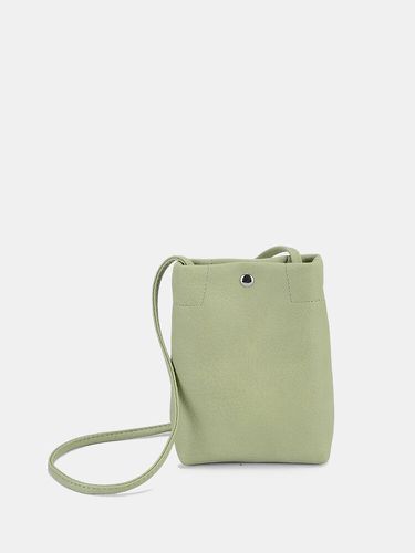 Women PU Mini Bucket Bag Phone Bag Crossbady Bag - Newchic - Modalova