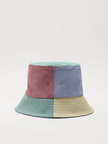 Unisex Cotton Colorblock Casual Ourdoor Sunshade Foldable Flat Caps Bucket Hats - Collrown - Modalova