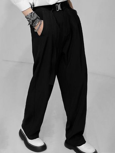 Pantalon de poche de ceinture en métal solide du Japons - INCERUN - Modalova