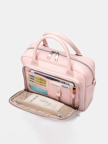 Women Designer Multifunction Multi-pocket WaterproofTravel Laptop Bag Briefcase Business Handbag Crossbody Bag - Brenice - Modalova