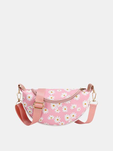 Women Daisy Print Crossbody Bag Belt Bag Sling bag - Newchic - Modalova