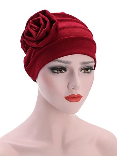 Bonnet turban à fleur décorative à côté - Newchic - Modalova