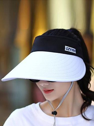Pare-soleil pliable pour femme, couverture anti-ultraviolette, chapeau haut de forme vide - Newchic - Modalova