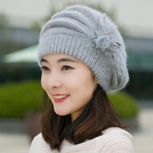 Chapeau de fourrure tricoté au crochet - Newchic - Modalova