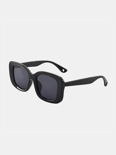 Unisex Full Wide-sided Square Frame UV Protection Fashion Sunglasses - Newchic - Modalova