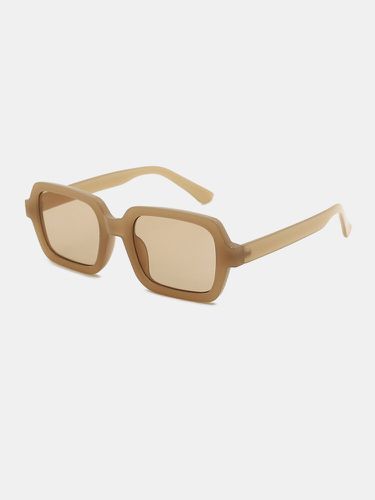Unisex Fashion Casual Square Full Frame UV Protection Sunglasses - Newchic - Modalova