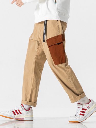 Pantalon ample à taille avec cordon de serrages - Newchic - Modalova