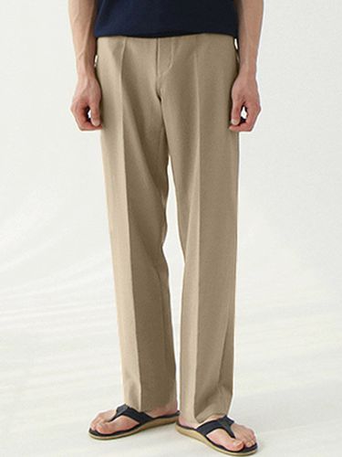 Pantalon droit ample décontracté de couleur unies - INCERUN - Modalova