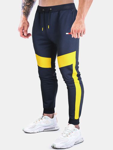 Pantalon de jogging de sport à cordon de serrages avec poche - Newchic - Modalova