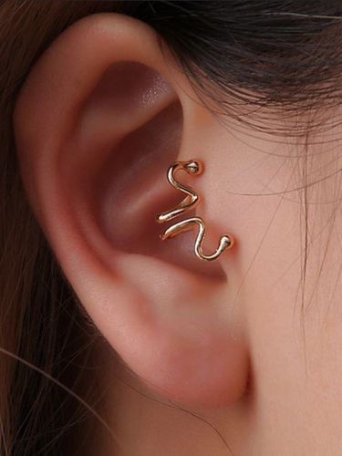 Mode oreille Clip boucles d'oreilles serpent os Animal Matchstick oreille manchette boucles d'oreilles bijoux ethniques - Newchic - Modalova