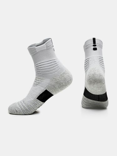 Men Cotton Non-slip Quick-drying Socks Breathable Sweat-absorbent Sports Socks - Newchic - Modalova