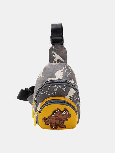 Dinosaur Waist Bag Crossbody Bag Fashion Kid Chest Bag Coin Purse Baby Bag - Newchic - Modalova