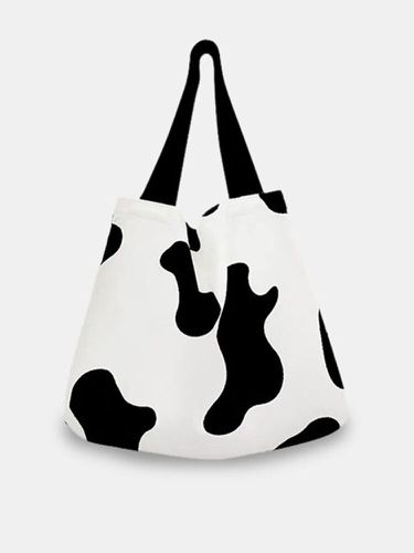 Cow Grain Light Handbag Tote Shoulder Bag - Newchic - Modalova