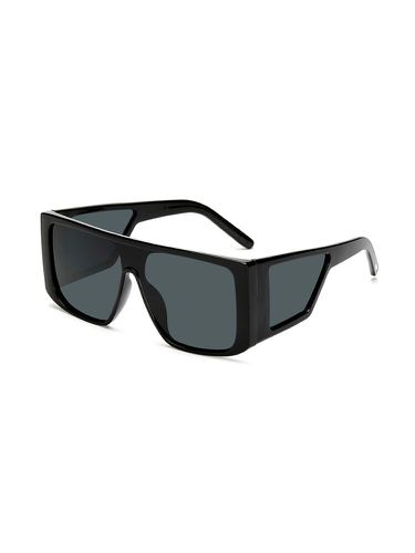 Anti-UV Square Retro Driving Glasses Fashion Outdoor Siamese Sunglasses - Newchic - Modalova