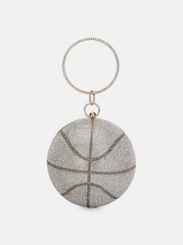 S chaîne strass basket-ball sac à main sac à bandoulière sac cartable - Newchic - Modalova
