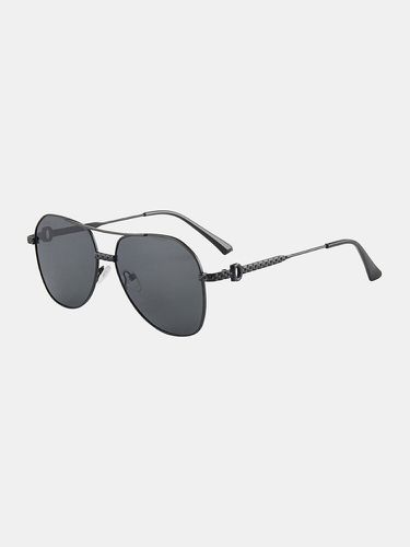 Men Fashion Frameless UV Protection Driving Polarized Summer Outdoor Sunglasses - Newchic - Modalova