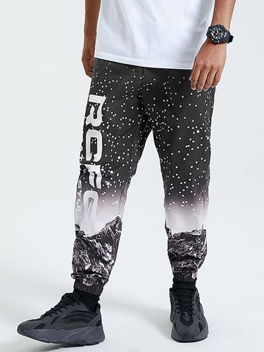 Pantalon cargo à imprimé graphiques, Hip Hop Streetwear - KOYYE - Modalova