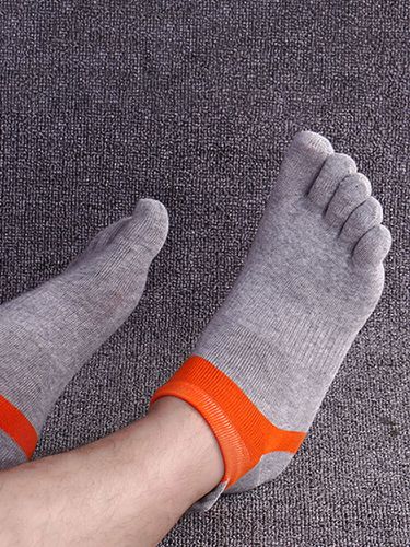 Chaussette à orteils antibactériennes déodorantes épaisses en coton chaussettes décontractées confortables de sport pour - Newchic - Modalova