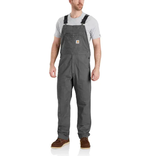 S Salopette - rugged flex™ relaxed fit canvas bib overall - Gris - W30 (L32) - Carhartt - Modalova