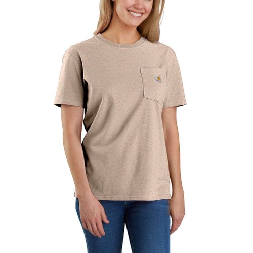 S T-shirt - loose fit heavyweight short-sleeve k87 pocket t-shirt - Beige - L - Carhartt - Modalova