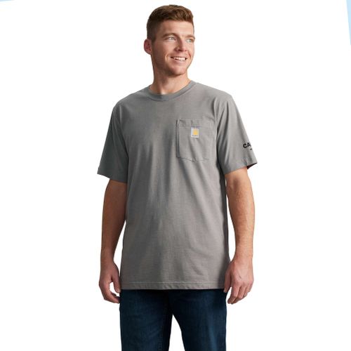 S T-shirt - relaxed fit lightweight short-sleeve streetcar graphic t-shirt - Gris - L - Carhartt - Modalova