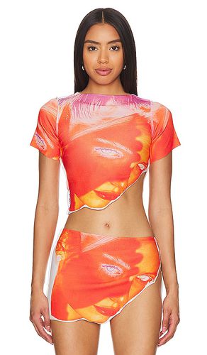 XBLUE Burn Top in Orange. Size S - 1XBLUE - Modalova