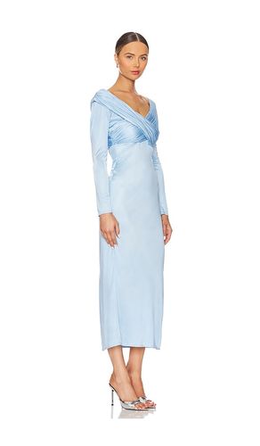 ROBE DRAPÉE EN JERSEY À MANCHES LONGUES en . Taille 0. Also en 10 - Alejandra Alonso Rojas - Modalova