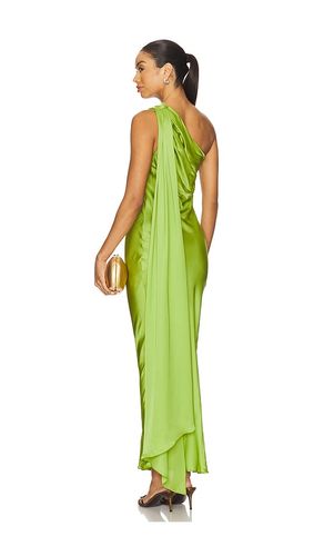ROBE UNE ÉPAULE DÉNUDÉE AVEC CAPE en . Taille 0. Also en 6 - Alejandra Alonso Rojas - Modalova