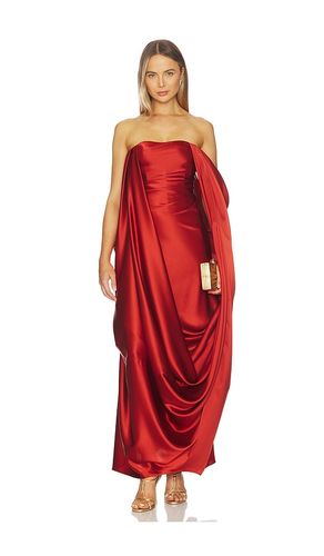 ROBE DRAPÉE SUPERPOSÉE en . Taille 0. Also en 2 - Alejandra Alonso Rojas - Modalova