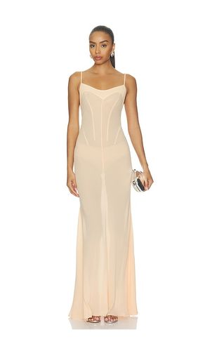 ROBE NUISETTE AVEC BUSTIER DRAPÉ JANET en . Taille S. Also en XS, M - Anna October - Modalova