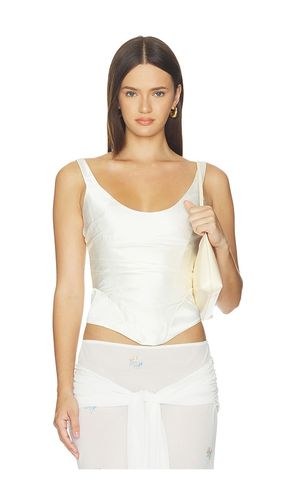 CORSET MILKY AVEC BUSTE DRAPÉ FLORANCE en . Taille M. Also en L - Anna October - Modalova