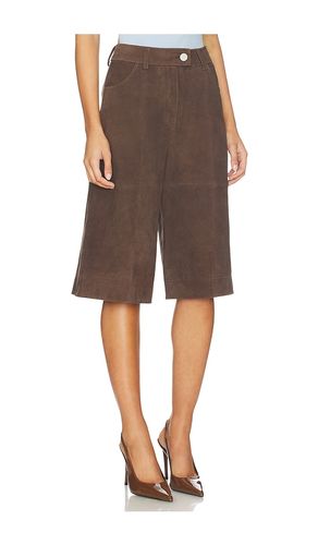 Arden Suede Culotte en . Taille 0. Also en 2, 4, 6, 8 - ALIGNE - Modalova