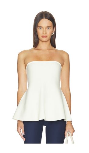 Amy Knitted Bandeau Peplum Top en . Taille S. Also en M - ALIGNE - Modalova