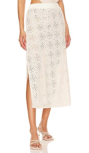 JUPE MIDI CROCHET SKIRT in . Size S - Agua Bendita - Modalova