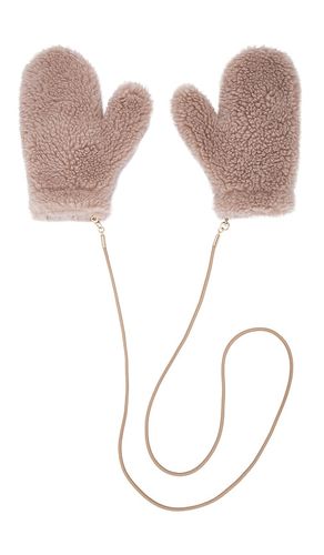MITAINES TEDDY FAUX FUR en - Adrienne Landau - Modalova