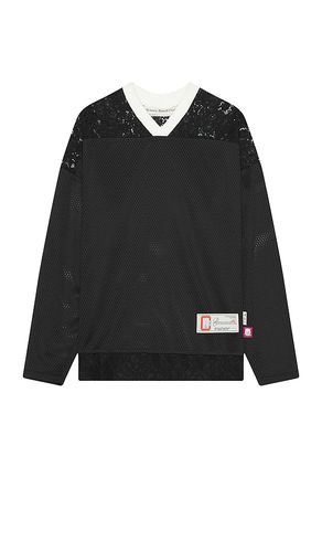 Juxtaposition Lace Mesh Hockey Shirt in . Size XL/1X - Advisory Board Crystals - Modalova