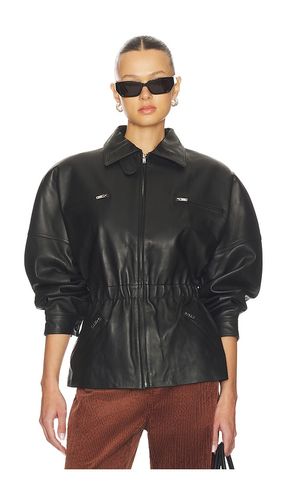 BLOUSON EN CUIR en . Taille L. Also en S, XS - AEXAE - Modalova
