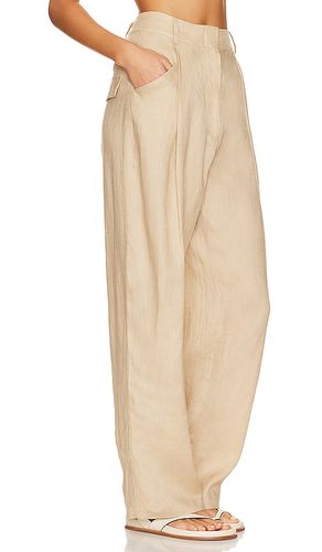 PANTALON EN LIN TAILLE HAUTE en . Taille S. Also en M, L - AEXAE - Modalova