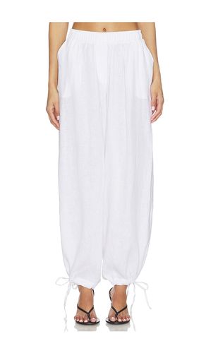 PANTALON BOUFFANT EN LIN en . Taille L. Also en M, S, XS - AEXAE - Modalova