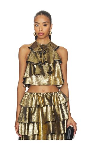 Bodil Ruffle Top en . Taille S. Also en XS, L - AKNVAS - Modalova