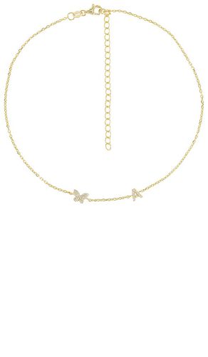 COLLIER PAVE in . Size B, C, D, E, F, G, I, J, K, M, N, O, P, R, T - By Adina Eden - Modalova